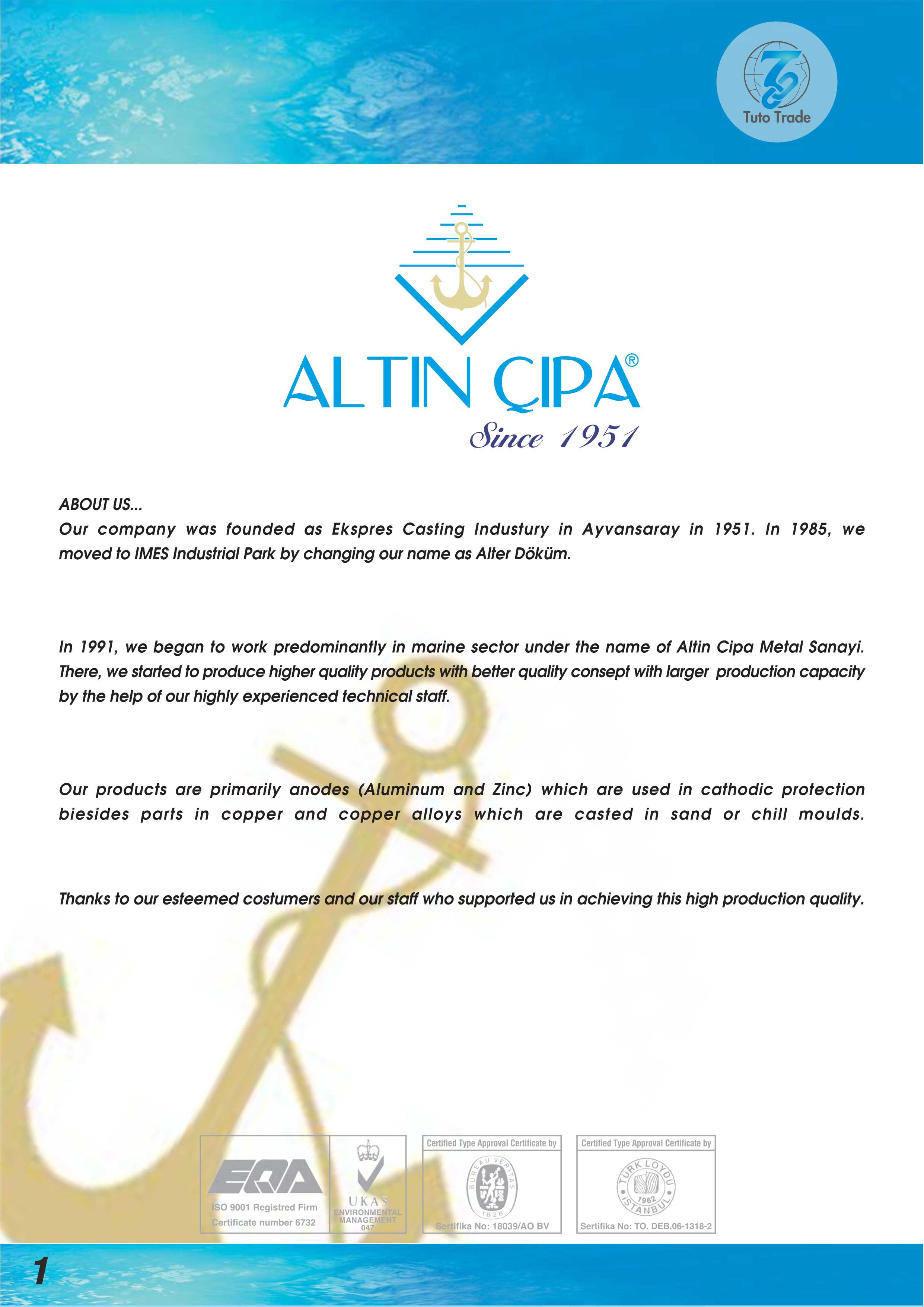 Thank you for being with us